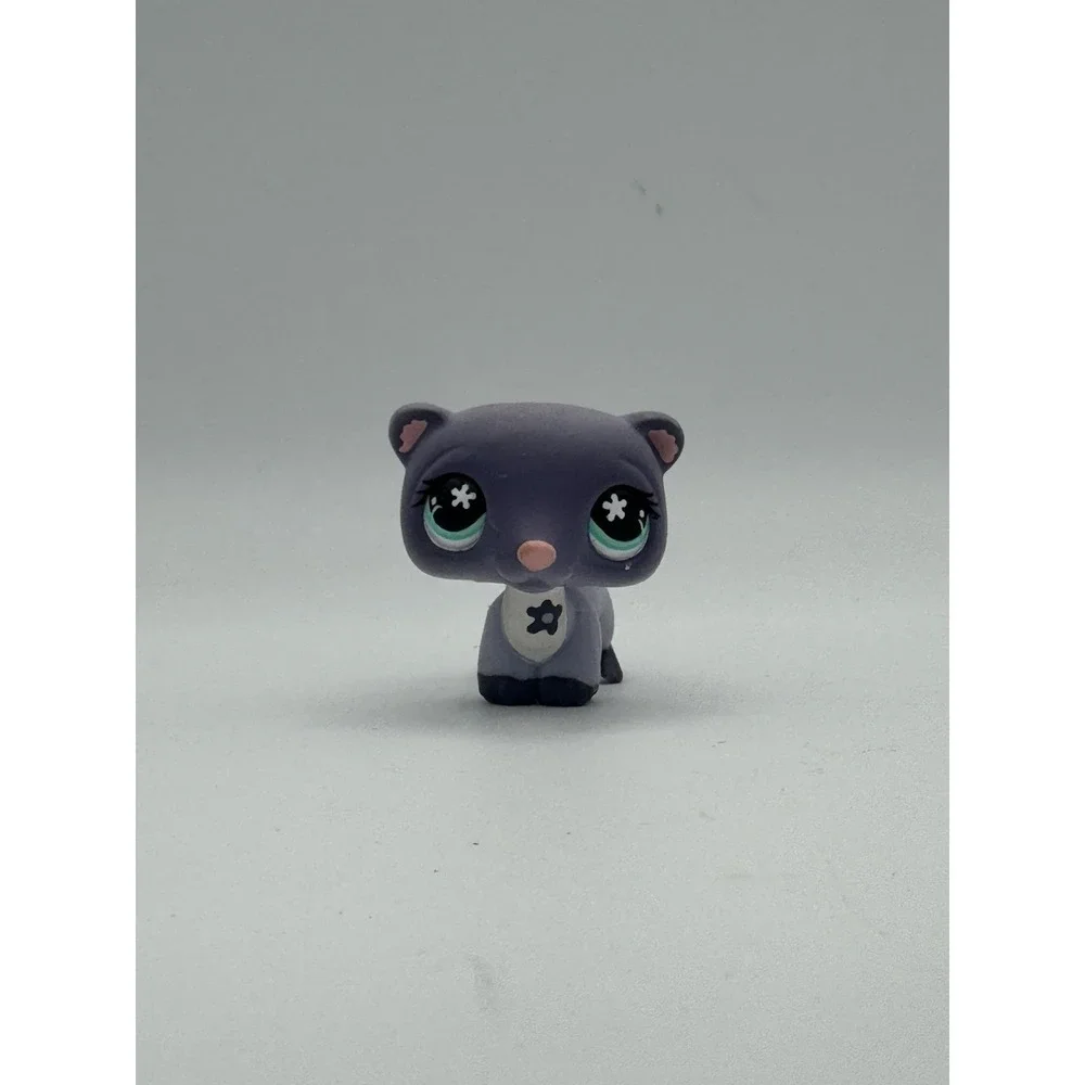 Littlest Pet Shop Ferret #482 Purple Authentic Hasboro Collectible 2006